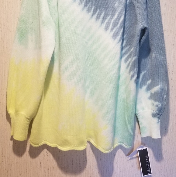 Design 365 tie dye sweater size 1x - Picture 2 of 7